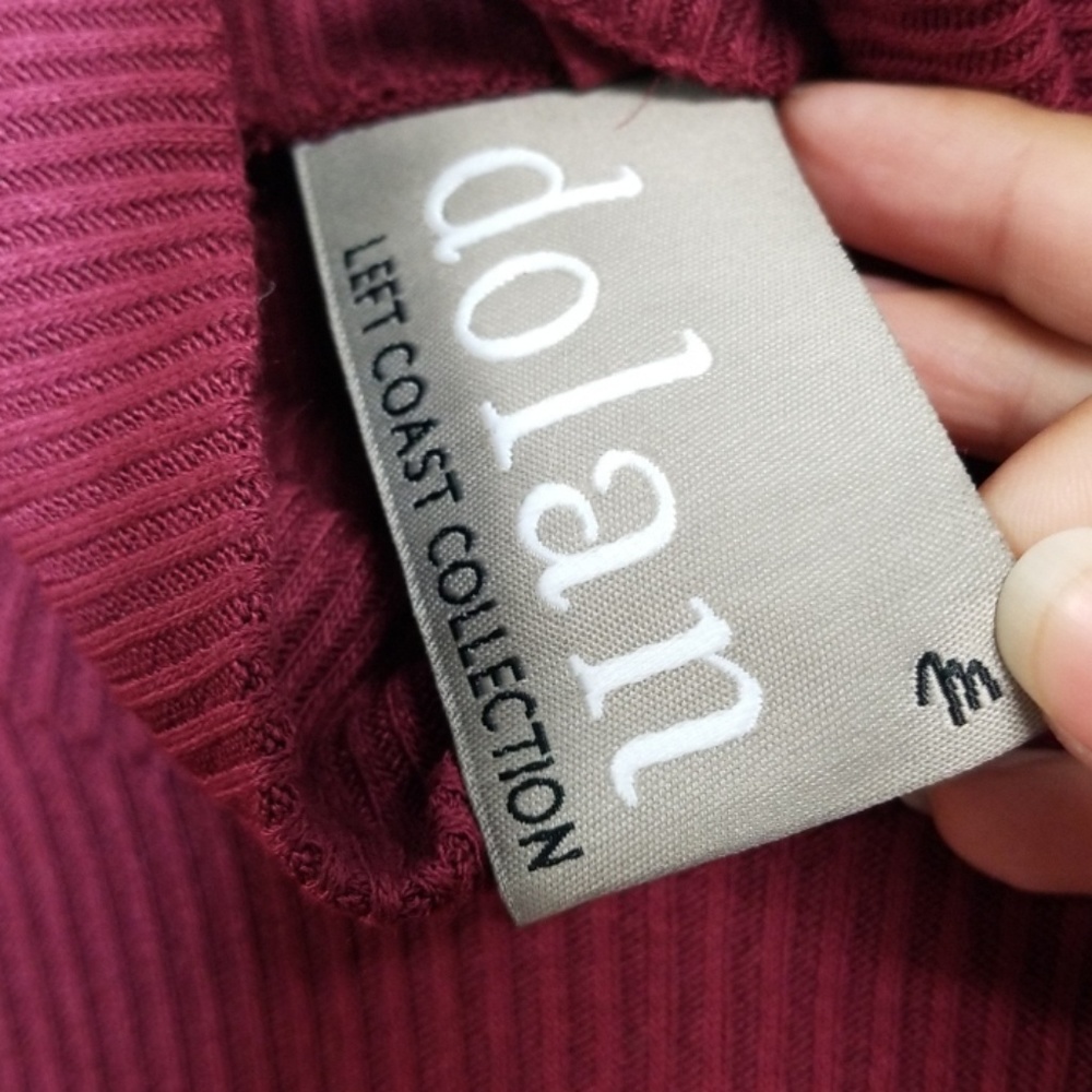 Anthropologie (Dolan) Raspberry Red Top - Picture 6 of 7